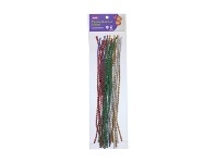 Kadink Chenille Stems Tinsel 25 Pack