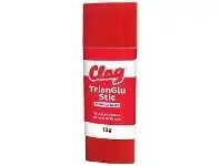 Officeworks Bostik Clag TrianGlu Stik 12g Purple offer