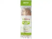 Officeworks BioPak 16cm Wooden Forks 10 Pack offer