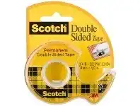 Officeworks Scotch Permanent double-sided Tape 19mm x 7.6m offer