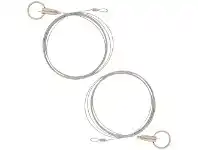 Officeworks Meto Adjustable Hanging Wire for Poster and Signage 2 Pack offer