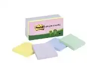 Officeworks Post-it Recycled Super Sticky Notes 76x76mm Helsinki 12 Pack offer