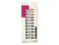 Officeworks Reeves Gouache Paint Set 12mL 12 Pack offer