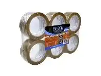 Officeworks Stylus Heavy Duty Packaging Tape Brown 6 Pack offer