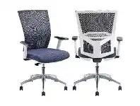 Officeworks Pago Radar II Ergonomic Heavy Duty Chair White and Charcoal offer