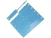 Stock Forms Disposable Vinyl Key Tags Blue 500 Pack