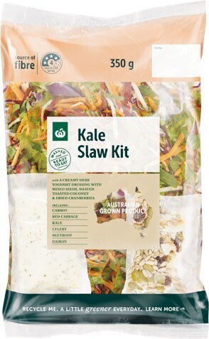 Woolworths Woolworths kaleslaw kit 350g offer