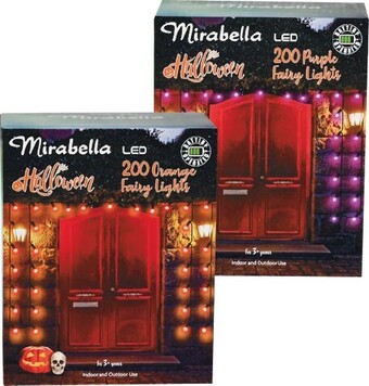 Halloween battery operated lights pk 200