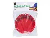 Officeworks Educational Colours Craft Bowls 6 Pack offer