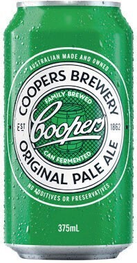 Woolworths Coopers pale ale cans 24x375ml offer
