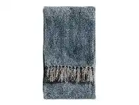LivingStyles Kilburn & Scott Herringbone Chenille Throw, 170x130cm, Teal offer