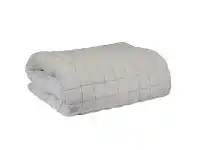 LivingStyles Audrey Velvet Comforter, Ivory offer