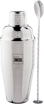 Coles Schott zwiesel stainless steel cocktail shaker & spoon set offer