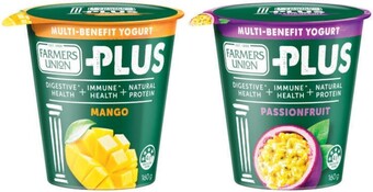 Coles Farmers union greek style yogurt plus 160g offer