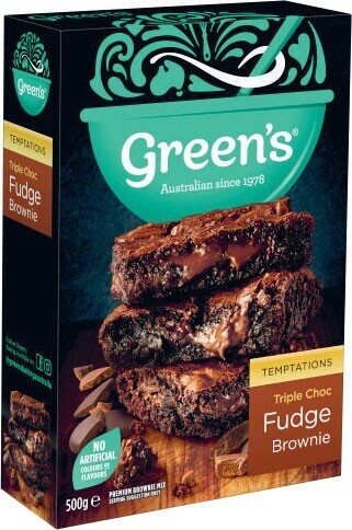 Coles Green's premium baking mix 350g-630g offer