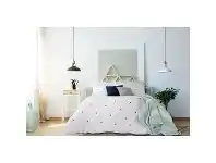 LivingStyles Ardor Meadow Embellished Cotton Rich Quilt Cover Set, King offer
