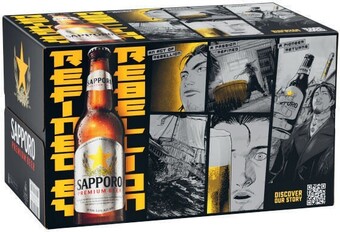 Coles Sapporo bottles 24x355ml offer