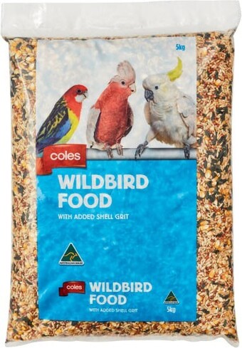 Coles Coles birdseed wildbird food 5kg offer