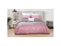 LivingStyles Ardor Boudoir Aiko Embossed Quit Cover Set, Queen offer