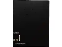 Officeworks Colourhide Fixed Display Book 40 Sheets Black offer