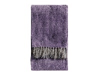 Kilburn & Scott Herringbone Chenille Throw, 170x130cm, Plum