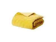 LivingStyles Rania Velvet Throw, 210x210cm, Ochre offer