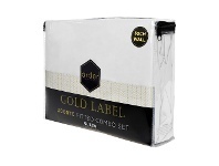 LivingStyles Ardor 3 Piece 3000TC Cotton Rich Combo Sheet Set, Queen, White offer