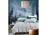 LivingStyles Ardor Harrison 3 Piece Cotton Quilt Cover Set, Double offer