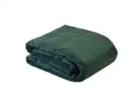 Aria Velvet Bed Comforter, 145x280cm, Green