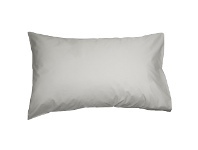 LivingStyles Ajee 2 Piece Cotton Pillowcase Set, Silver offer
