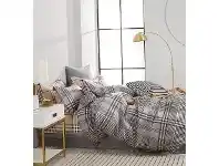 LivingStyles Ardor Brax Reversible Cotton Quilt Cover Set, King offer