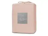 LivingStyles Ardor Boudoir Micro Flannel Bed Sheet Set, Queen, Dusky Pink offer