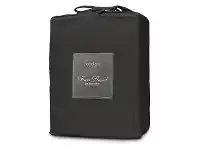 LivingStyles Ardor Boudoir Micro Flannel Bed Sheet Set, King Single, Charcoal offer