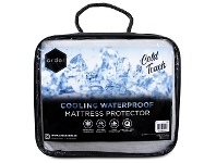 LivingStyles Ardor Waterproof Cooling Mattress Protector, Double offer