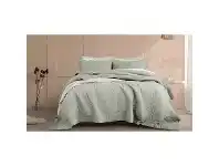 LivingStyles Ardor Boudoir Jocelyn 3 Piece Quilted Microfibre Coverlet Set, Queen / King offer