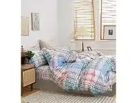LivingStyles Ardor Brimbank Cotton Quilt Cover Set, Double offer