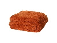 LivingStyles Eve Fur Knitted Plush Throw, 130x160cm, Amber offer