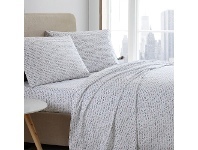 LivingStyles ED By Ellen Degeneres I Love You Cotton Bed Sheet Set, Queen offer