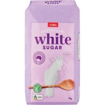 Coles Coles white sugar 2kg offer