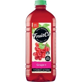 Coles Fruit co. + juice 2 litre offer
