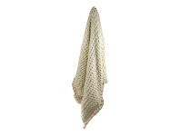 LivingStyles Tabitha Knitted Wool Blend Throw, 125x150cm offer