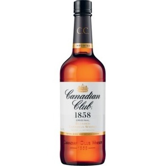 Coles Canadian club whisky 1 litre offer