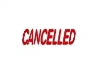 Deskmate Pre-Inked Office Stamps Cancelled Red