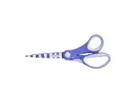 Studymate Soft Grip Scissors 7"/177mm Purple Printed