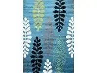 LivingStyles Brony Coral 115x165cm Turkish Made Rug - Turquoise offer