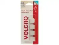 Officeworks VELCRO Brand VELCRO Removable Squares 19mm White 8 Pack offer