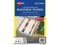 Officeworks Avery Polypropylene Table of Contents Dividers with 10 Tabs offer