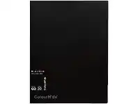 Officeworks Colourhide Fixed Display Book 20 Sheets Black offer