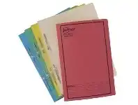 Officeworks Avery Foolscap Spiral Spring Files Assorted 5 Pack offer