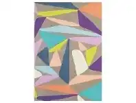 LivingStyles Brink and Campman Xian Triangle Hand Tufted Rug, 240x170cm, Tan / Multi offer